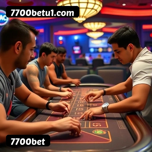 Streaming 4K no cassino ao vivo da 7700bet